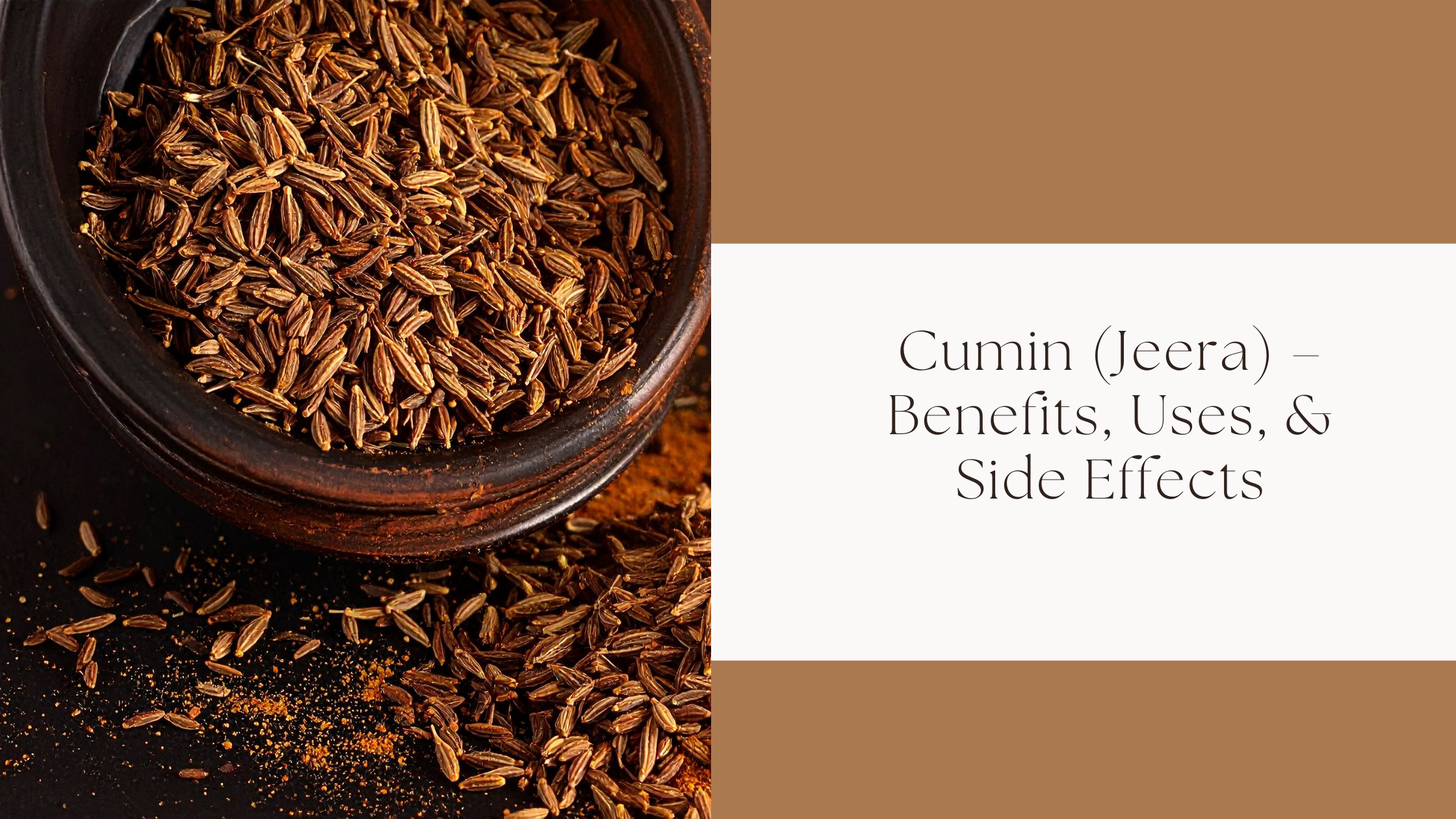 Cumin (Jeera) – Benefits, Uses, & Side Effects