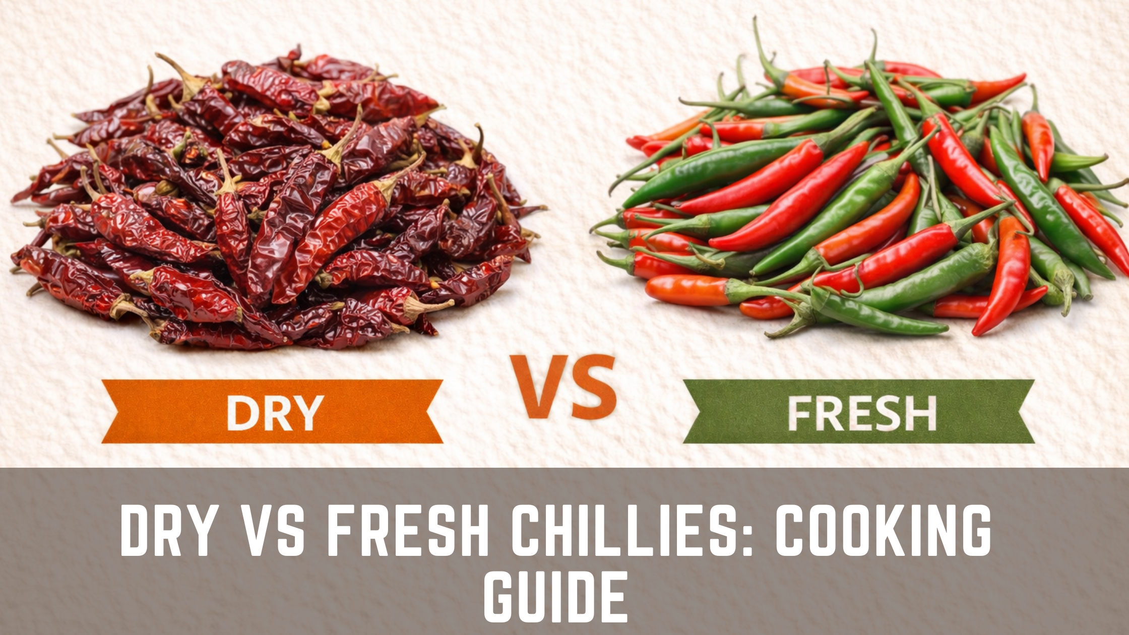 Dry vs Fresh Chillies: Cooking Guide
