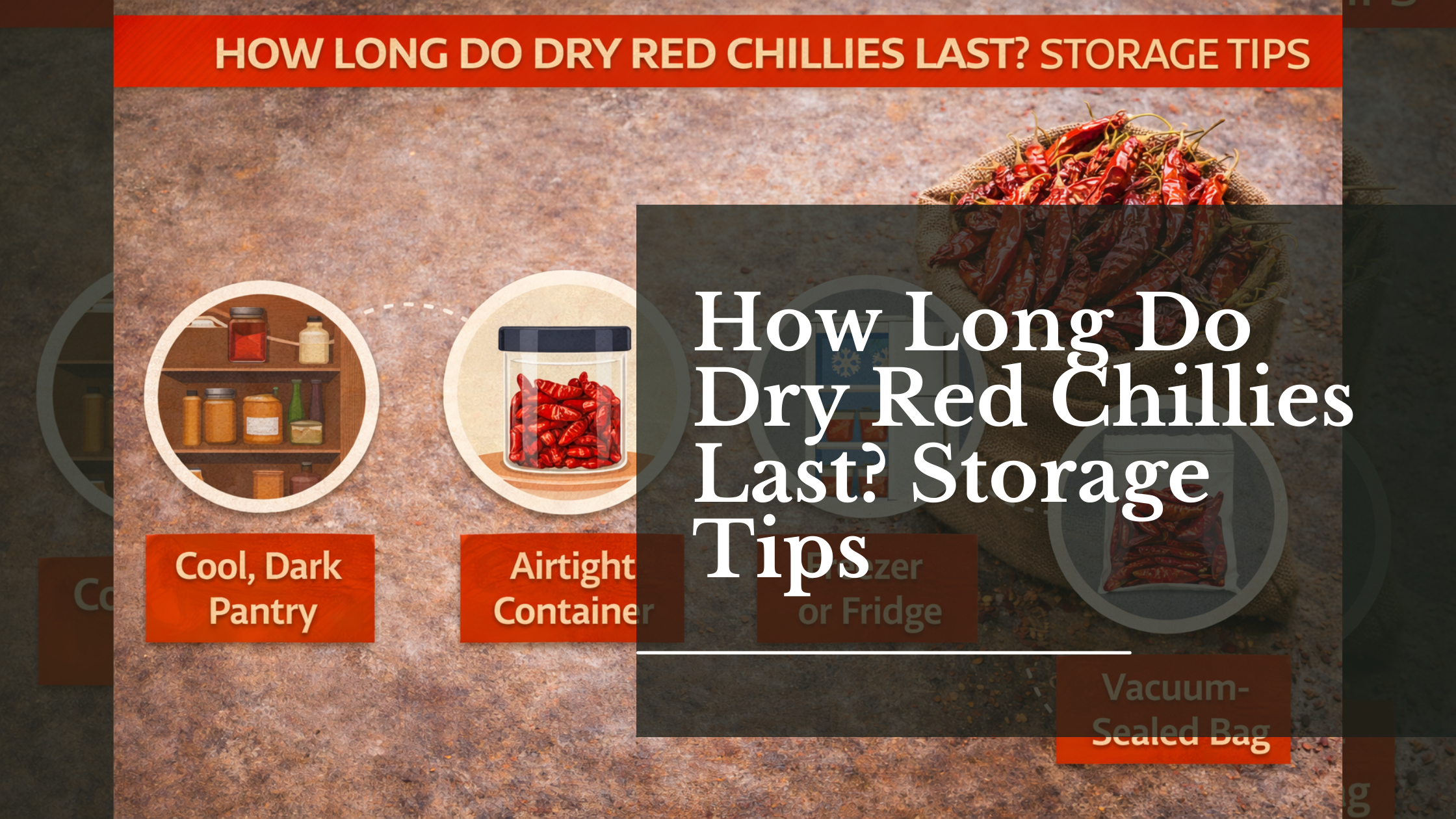How Long Do Dry Red Chillies Last? Storage Tips